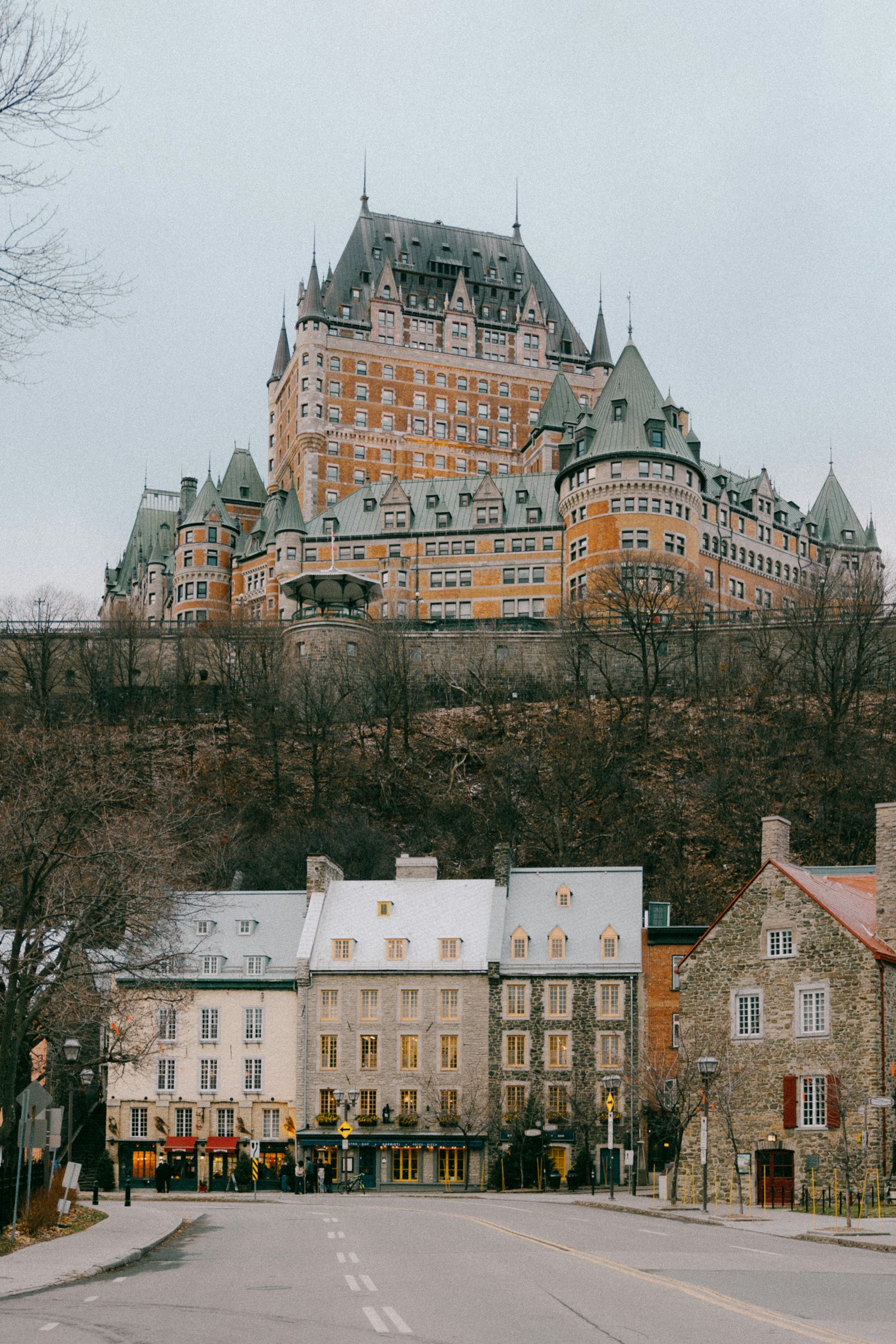Château Frontenac and Old Quebec City